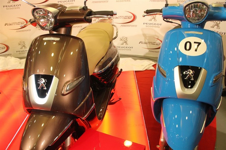 Launch of Peugeot Django Scooters by Rymco